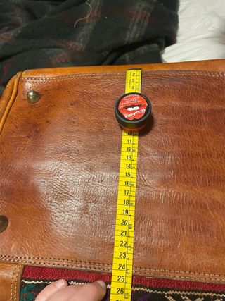 Bolso de cuero étnico