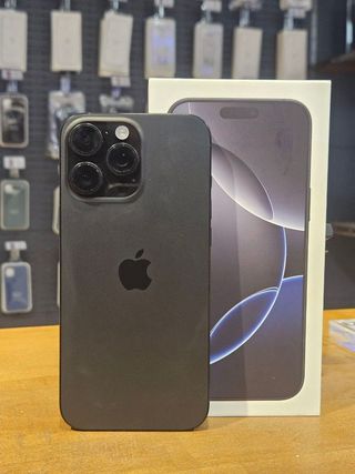 IPHONE 16 PRO MAX 256GB NEGRO 100% BATERIA