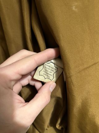 Cazadora Piel Hombre Marrón