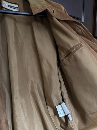 Cazadora Piel Hombre Marrón