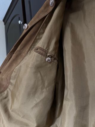 Cazadora Piel Hombre Marrón