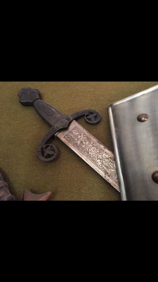 Panoplia de guerra medieval