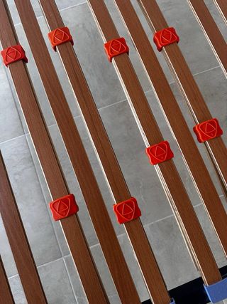 1 o 2 Somieres 90cm Madera y Metal