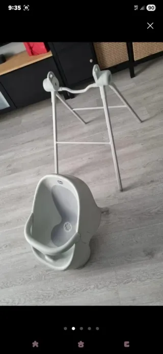 Trona de baño para bebé