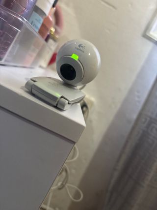 Cámara Web Logitech Gris/Blanca