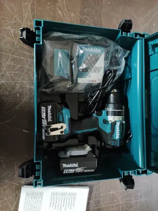 TALADRO PERCUTOR-ATORNILLADOR MAKITA DHP 484RTJ