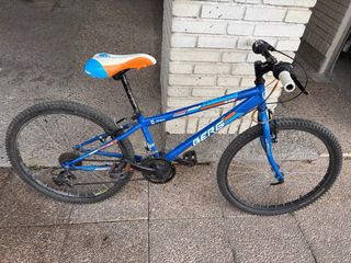Bicicleta infantil azul 7+ años