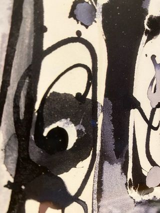 Litografía Saura 1990