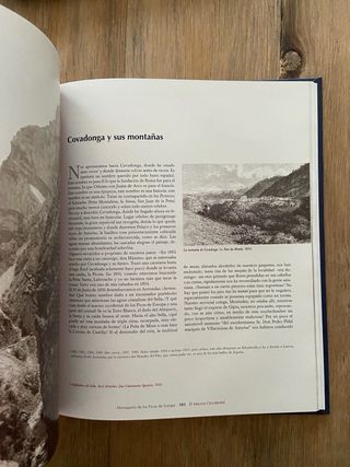 Libro “Monografía de los Picos de Europa”