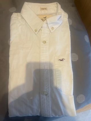 Camisa Hollister Blanca Talla S
