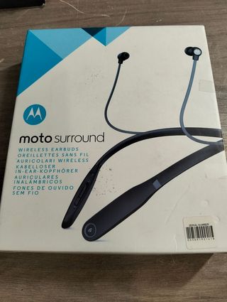 Auriculares Bluetooth Motorola Moto Surround Negro
