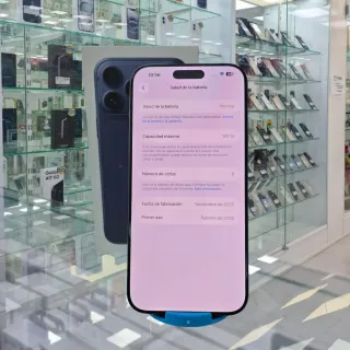 iPhone 17 Pro Max 512GB Azul Como Nuevo 0 Ciclos