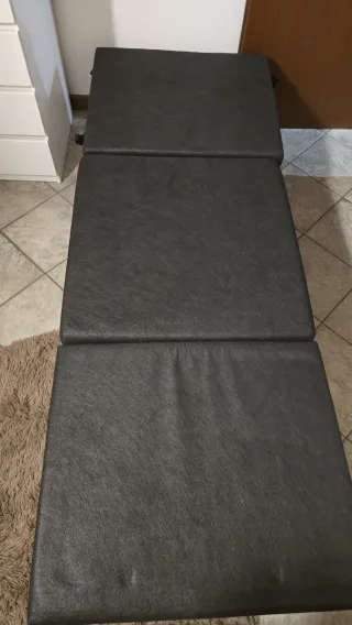 Pouf letto singolo in tessuto