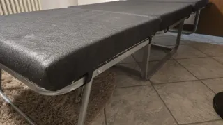 Pouf letto singolo in tessuto