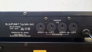 Blaupunkt MA-240 y PA-240 Amplificador Vintage
