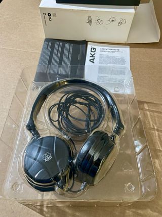 AKG K 518 DJ Headphones Negro