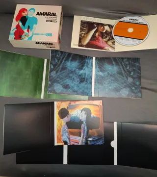 Colección CDs Amaral - Sus Álbumes 1998-2008