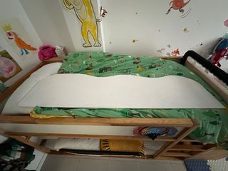 Litera reversible con 2 somieres