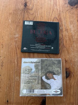 Lote 3 CDs David Bustamante