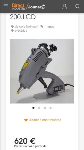 Pistola Silicona Industrial Profesional