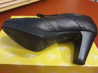 Zapatos Pitillos Negros Tacón Mujer