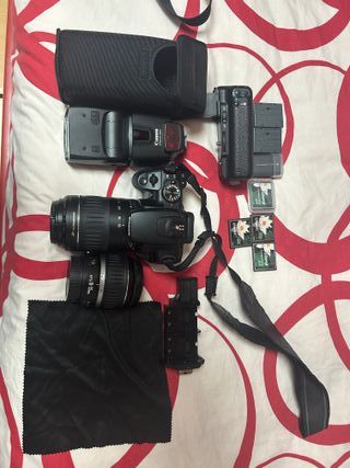 CHOLLO Canon EOS 400D + objetivo