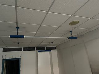 Barras de tienda con cebadores e intalacion