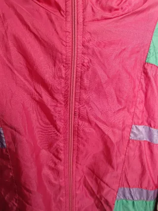 Chaqueta Vintage Pink & Green Talla M