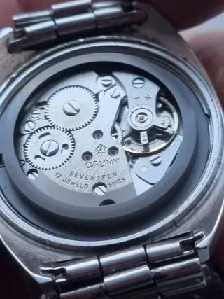 Reloj Cauny Mecánico Vintage AS St 1950/51