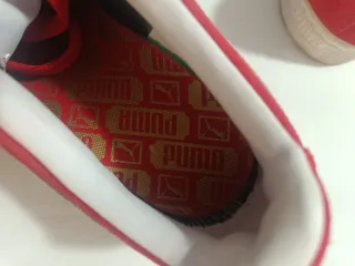 Zapatillas Puma Suede Rojas Talla 38.5