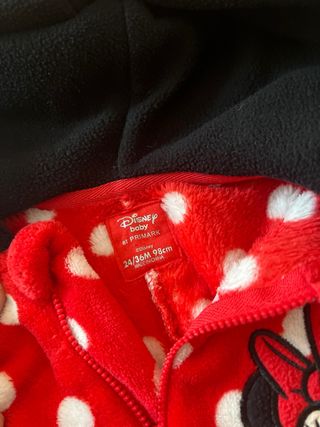 Pijama/Disfraz Minnie Mouse 98cm