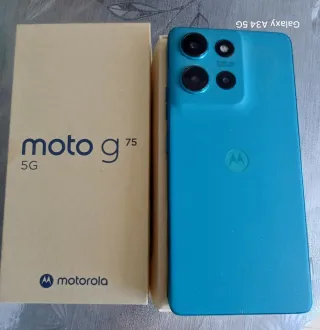 Móvil Motorola Moto G 75 5G Azul