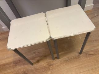 Mesa cocina extensible con 2 taburetes