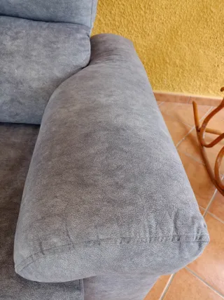 Sofá de 2 plazas gris