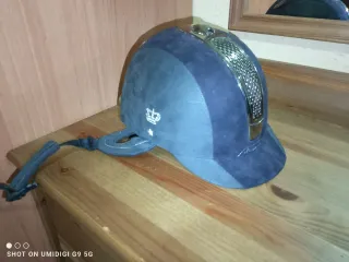 Casco Hípica Negro Talla 53