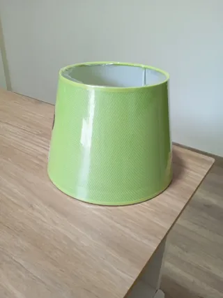 Tulipa lámpara cónica verde