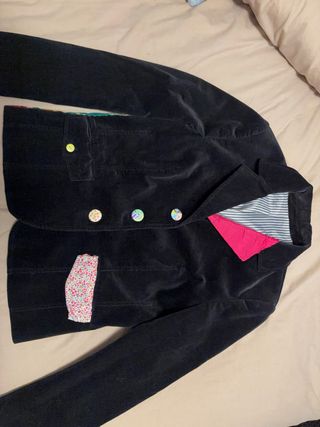 Americana negra customizada