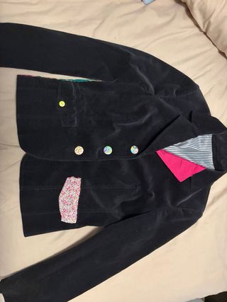 Americana negra customizada