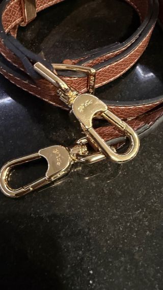 Longchamp XS Preta/Castanha