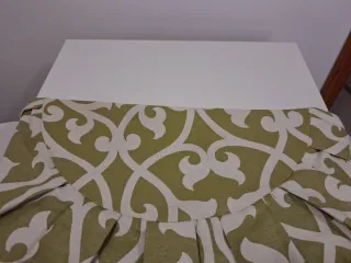 Falda Camilla Verde y Blanca