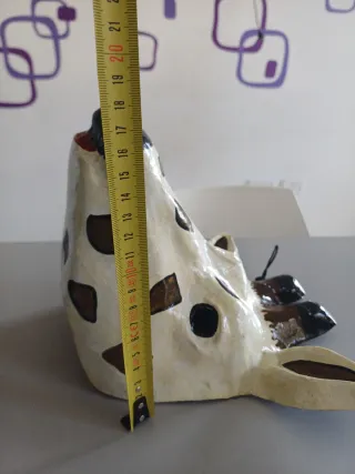 Coppia di Maschere Carnevale Panda e Giraffa