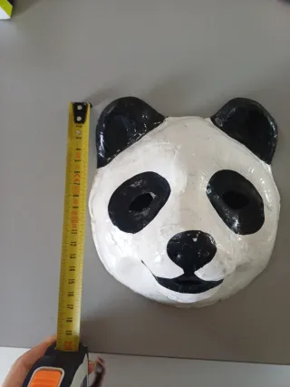 Coppia di Maschere Carnevale Panda e Giraffa