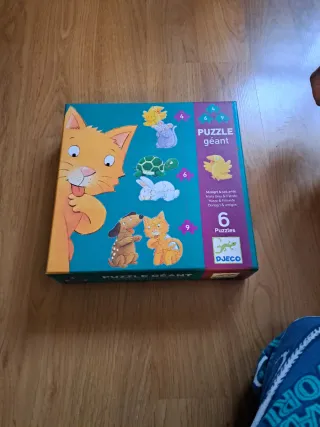 Puzzle Gigante Djeco 6 Piezas