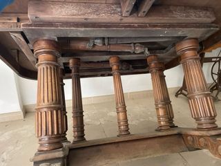 Mesas de comedor extensibles de madera