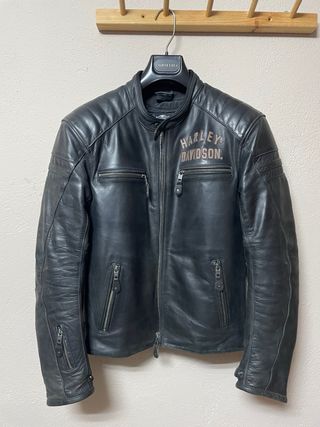 Chaqueta Cuero Harley-Davidson Negra