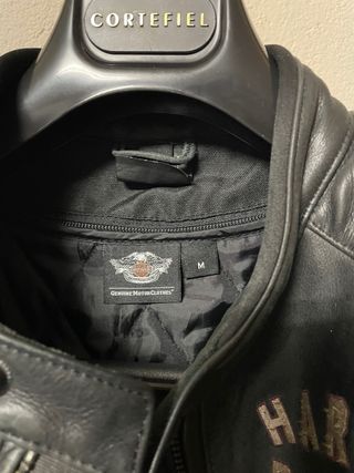 Chaqueta Cuero Harley-Davidson Negra