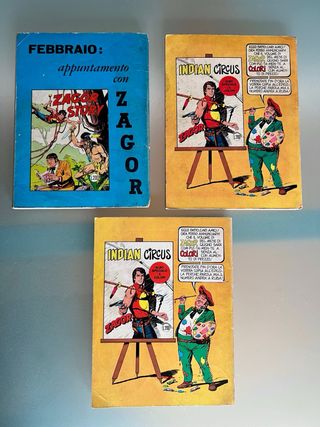 fumetti ZAGOR prima edizione L.200