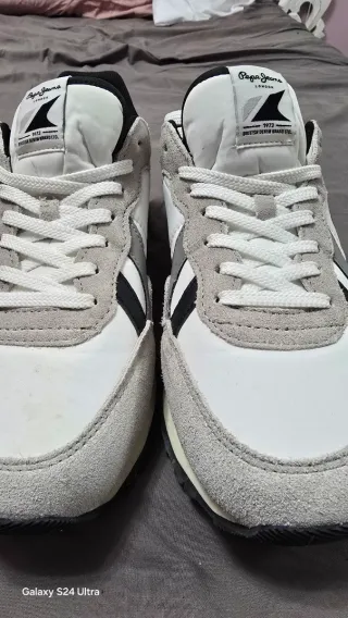 Zapatillas Pepe Jeans Blancas y Grises