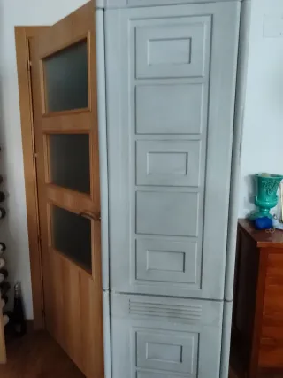 Armario resina gris terraza jardín