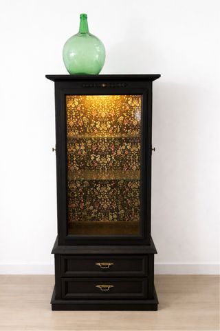 Vitrina antigua madera